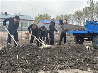 明水县：干群同心齐动手  同绘乡村新画卷 